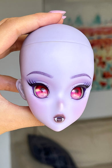 Vinyl Head for Flex Body - Hand Painted