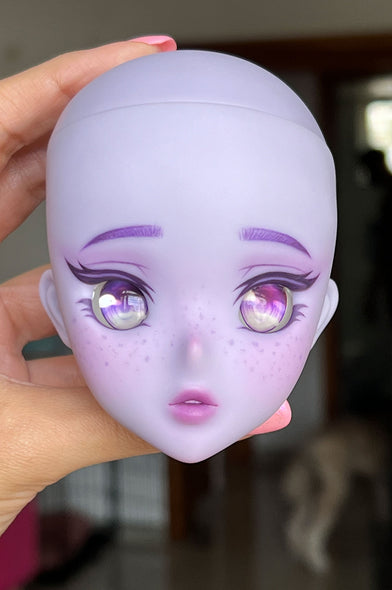 Vinyl Head for Flex Body - Hand Painted